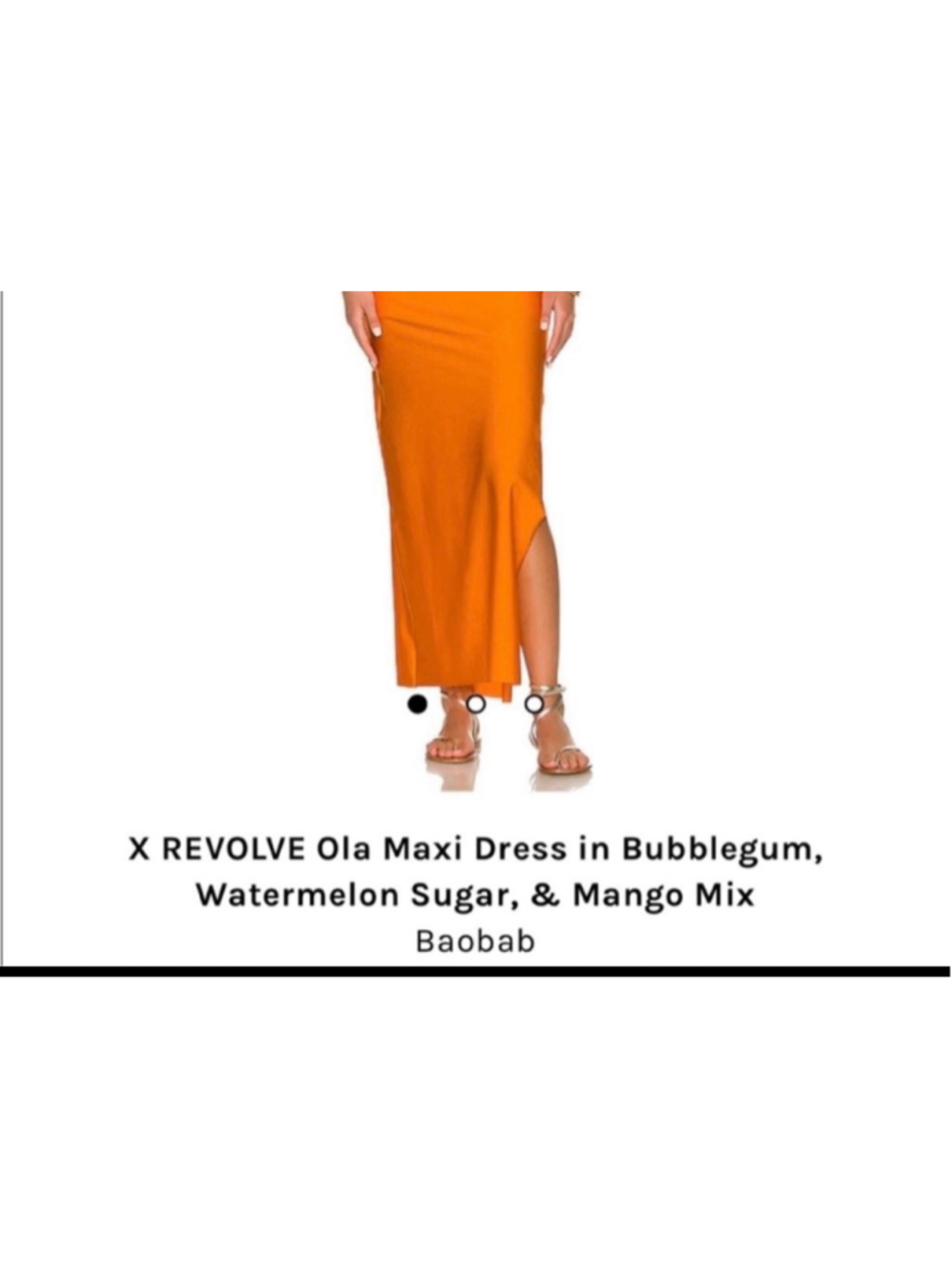 Baobob Ola Strapless Bubblegum Maxi Dress - Picture 6 of 8
